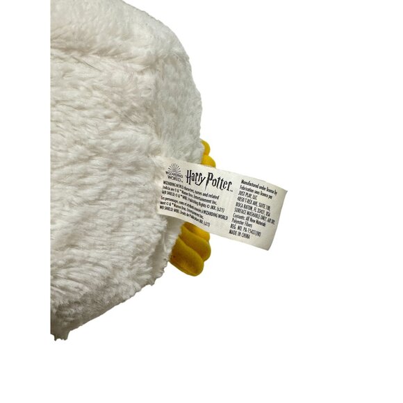 Wizarding World of Harry Potter White Owl HEDWIG Plush Stuffed Owl Glitter Eyes - Picture 5 of 6